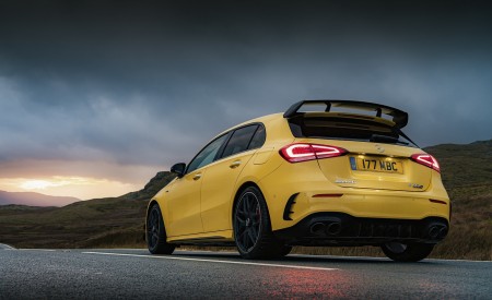 2020 Mercedes-AMG A 45 S (UK-Spec) Rear Three-Quarter Wallpapers 450x275 (45)