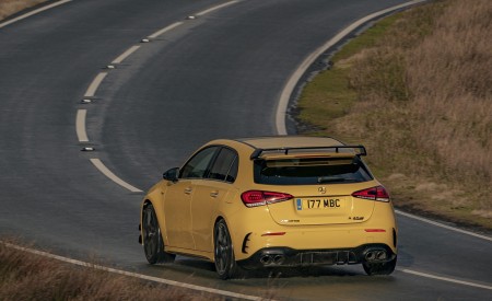 2020 Mercedes-AMG A 45 S (UK-Spec) Rear Three-Quarter Wallpapers 450x275 (25)