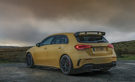 2020 Mercedes-AMG A 45 S (UK-Spec) Rear Three-Quarter Wallpapers 450x275 (50)