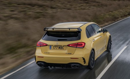 2020 Mercedes-AMG A 45 S (UK-Spec) Rear Three-Quarter Wallpapers 450x275 (26)