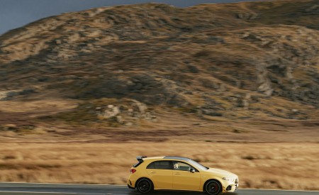 2020 Mercedes-AMG A 45 S (UK-Spec) Side Wallpapers 450x275 (29)
