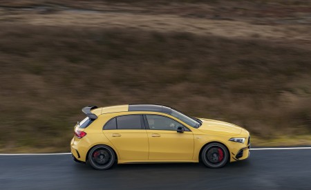 2020 Mercedes-AMG A 45 S (UK-Spec) Side Wallpapers 450x275 (40)
