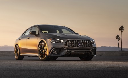 2020 Mercedes-AMG CLA 45 (US-Spec) Front Three-Quarter Wallpapers 450x275 (28)