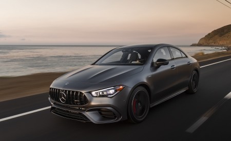 2020 Mercedes-AMG CLA 45 (US-Spec) Front Three-Quarter Wallpapers 450x275 (7)