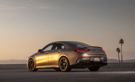 2020 Mercedes-AMG CLA 45 (US-Spec) Rear Three-Quarter Wallpapers 450x275 (31)