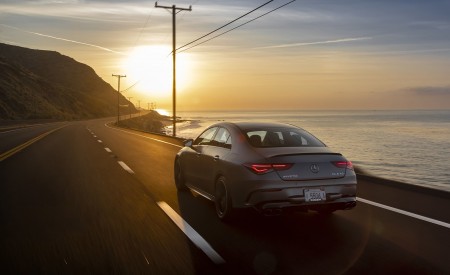 2020 Mercedes-AMG CLA 45 (US-Spec) Rear Three-Quarter Wallpapers 450x275 (12)