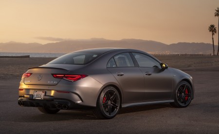 2020 Mercedes-AMG CLA 45 (US-Spec) Rear Three-Quarter Wallpapers 450x275 (37)