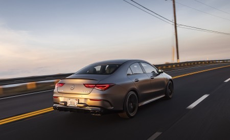 2020 Mercedes-AMG CLA 45 (US-Spec) Rear Three-Quarter Wallpapers 450x275 (14)