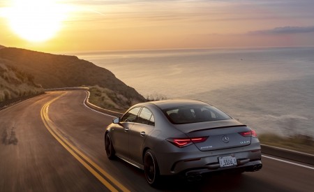 2020 Mercedes-AMG CLA 45 (US-Spec) Rear Three-Quarter Wallpapers 450x275 (16)