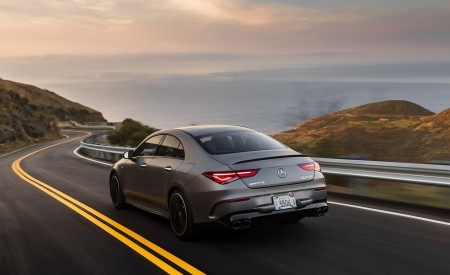 2020 Mercedes-AMG CLA 45 (US-Spec) Rear Three-Quarter Wallpapers 450x275 (18)