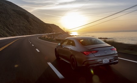 2020 Mercedes-AMG CLA 45 (US-Spec) Rear Three-Quarter Wallpapers 450x275 (19)