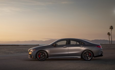 2020 Mercedes-AMG CLA 45 (US-Spec) Side Wallpapers 450x275 (34)