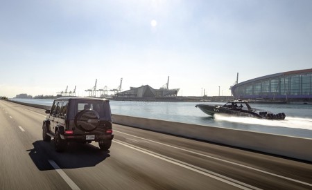 2020 Mercedes-AMG G 63 Cigarette Edition Rear Three-Quarter Wallpapers 450x275 (3)