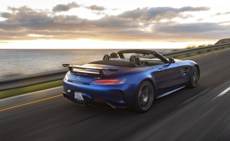 2020 Mercedes-AMG GT R Roadster (US-Spec) Rear Three-Quarter Wallpapers 450x275 (10)