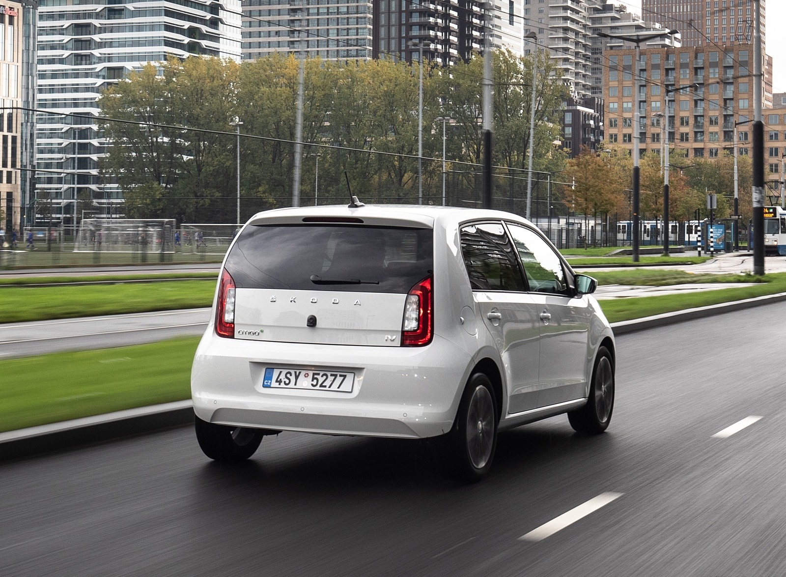2020 Skoda Citigo iV Plug-In Hybrid Rear Three-Quarter Wallpapers (10)