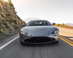 2021 Aston Martin Vantage Roadster (Color: Spirit Silver; US-Spec) Front Wallpapers 150x120