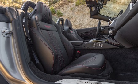 2021 Aston Martin Vantage Roadster (Color: Spirit Silver; US-Spec) Interior Seats Wallpapers 450x275 (127)