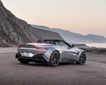 2021 Aston Martin Vantage Roadster (Color: Spirit Silver; US-Spec) Rear Three-Quarter Wallpapers 150x120