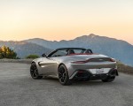 2021 Aston Martin Vantage Roadster (Color: Spirit Silver; US-Spec) Rear Three-Quarter Wallpapers 150x120