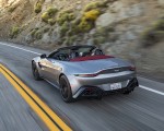 2021 Aston Martin Vantage Roadster (Color: Spirit Silver; US-Spec) Rear Three-Quarter Wallpapers 150x120