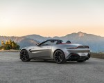 2021 Aston Martin Vantage Roadster (Color: Spirit Silver; US-Spec) Rear Three-Quarter Wallpapers 150x120
