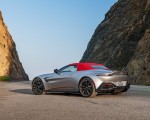 2021 Aston Martin Vantage Roadster (Color: Spirit Silver; US-Spec) Rear Three-Quarter Wallpapers 150x120