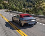 2021 Aston Martin Vantage Roadster (Color: Spirit Silver; US-Spec) Rear Three-Quarter Wallpapers 150x120