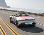2021 Aston Martin Vantage Roadster (Color: Spirit Silver; US-Spec) Rear Wallpaper 150x120