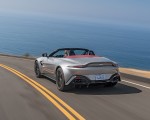 2021 Aston Martin Vantage Roadster (Color: Spirit Silver; US-Spec) Rear Wallpapers 150x120