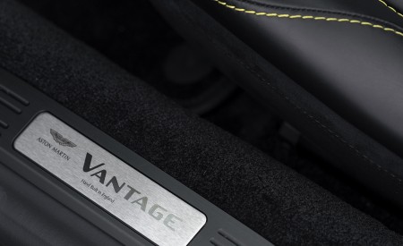 2021 Aston Martin Vantage Roadster (Color: Yellow Tang) Door Sill Wallpapers 450x275 (60)