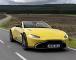 2021 Aston Martin Vantage Roadster (Color: Yellow Tang) Front Three-Quarter Wallpapers  150x120 (4)