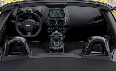 2021 Aston Martin Vantage Roadster (Color: Yellow Tang) Interior Wallpapers 450x275 (61)