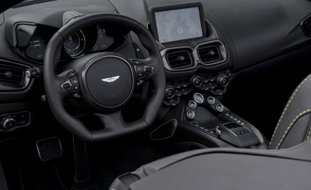 2021 Aston Martin Vantage Roadster (Color: Yellow Tang) Interior Wallpapers 450x275 (62)