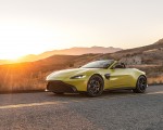 2021 Aston Martin Vantage Roadster (Color: Yellow Tang; US-Spec) Front Three-Quarter Wallpapers 150x120