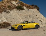 2021 Aston Martin Vantage Roadster (Color: Yellow Tang; US-Spec) Front Three-Quarter Wallpapers 150x120