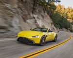 2021 Aston Martin Vantage Roadster (Color: Yellow Tang; US-Spec) Front Three-Quarter Wallpapers 150x120