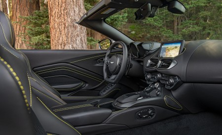 2021 Aston Martin Vantage Roadster (Color: Yellow Tang; US-Spec) Interior Wallpapers 450x275 (159)