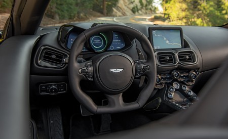 2021 Aston Martin Vantage Roadster (Color: Yellow Tang; US-Spec) Interior Wallpapers 450x275 (158)