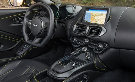 2021 Aston Martin Vantage Roadster (Color: Yellow Tang; US-Spec) Interior Wallpapers 450x275 (157)