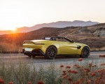 2021 Aston Martin Vantage Roadster (Color: Yellow Tang; US-Spec) Rear Three-Quarter Wallpapers  150x120
