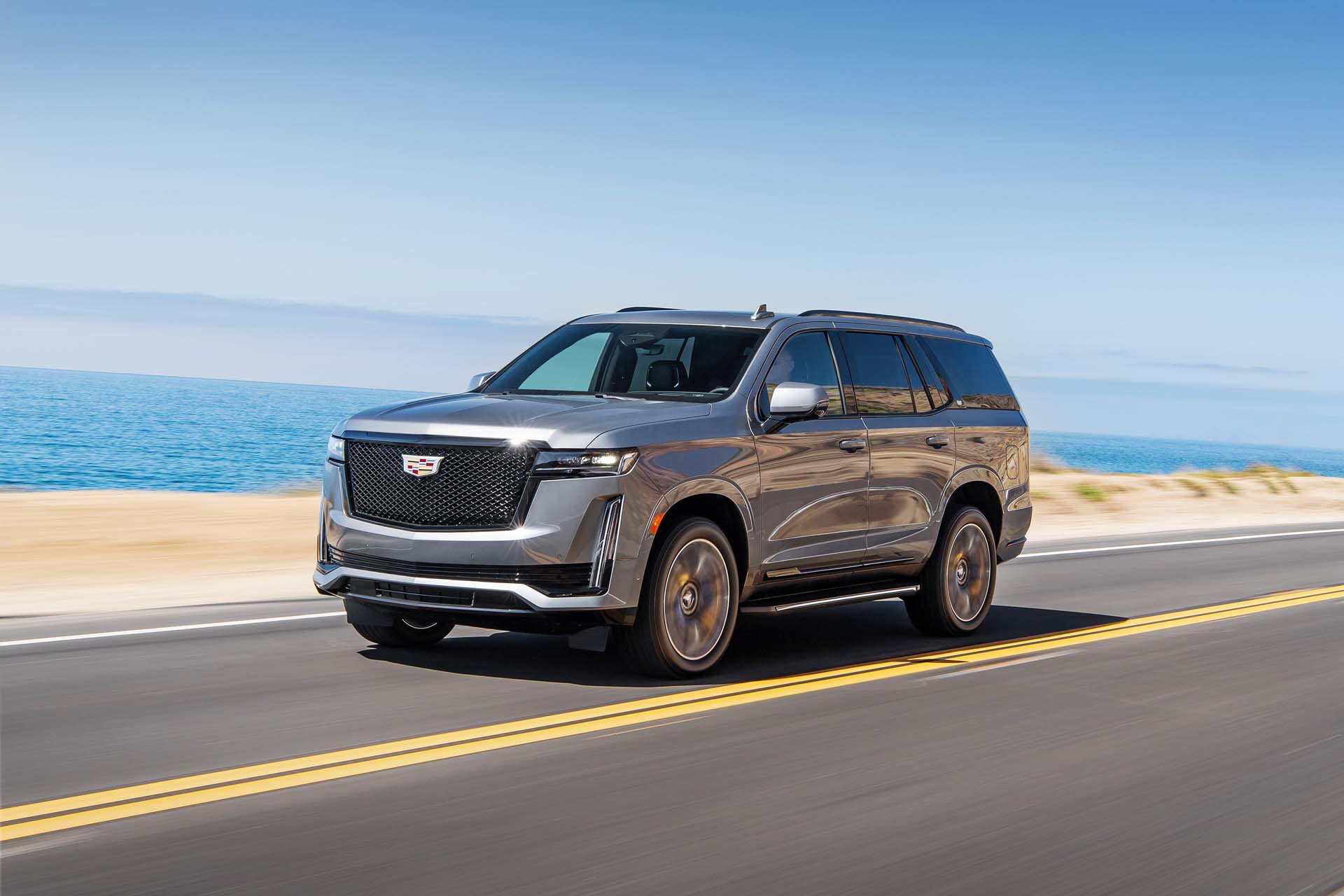 2021 Cadillac Escalade Front Three-Quarter Wallpapers (2)