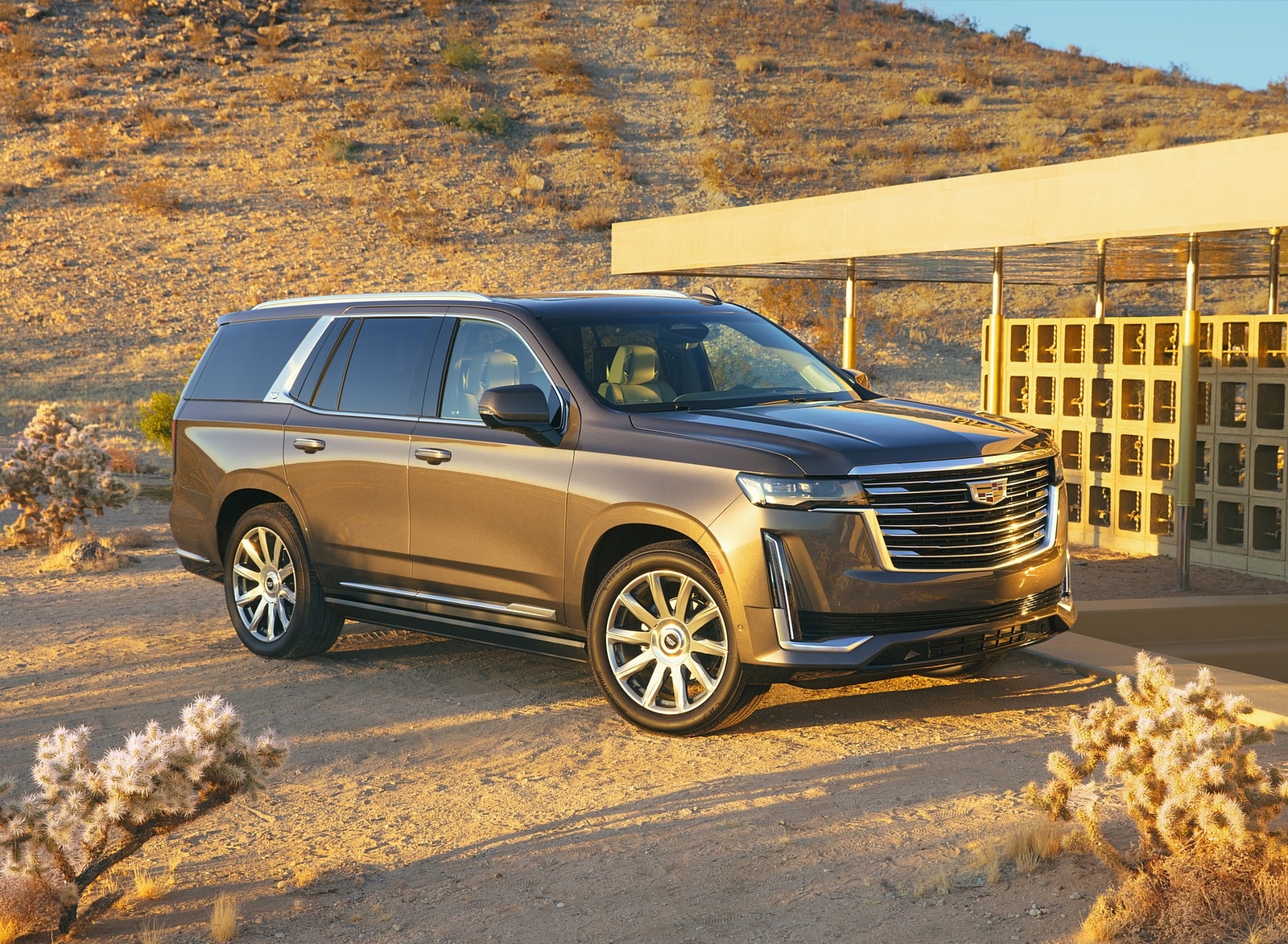2021 Cadillac Escalade Front Three-Quarter Wallpapers (8)