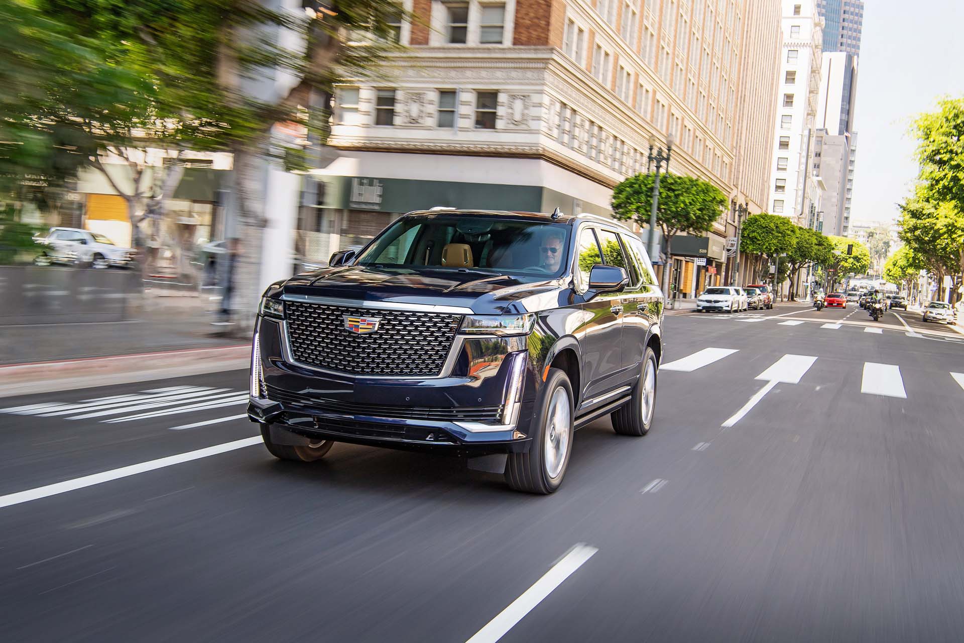 2021 Cadillac Escalade Front Three-Quarter Wallpapers (6)