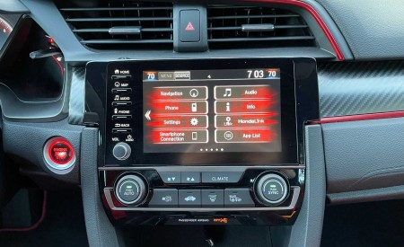 2021 Honda Civic Type R Limited Edition Central Console Wallpapers 450x275 (38)