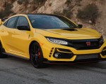 2021 Honda Civic Type R Limited Edition (Color: Sunlight Yellow) Front Wallpapers 150x120