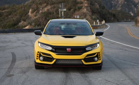 2021 Honda Civic Type R Limited Edition (Color: Sunlight Yellow) Front Wallpapers 450x275 (2)