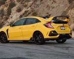 2021 Honda Civic Type R Limited Edition (Color: Sunlight Yellow) Rear Three-Quarter Wallpapers 150x120