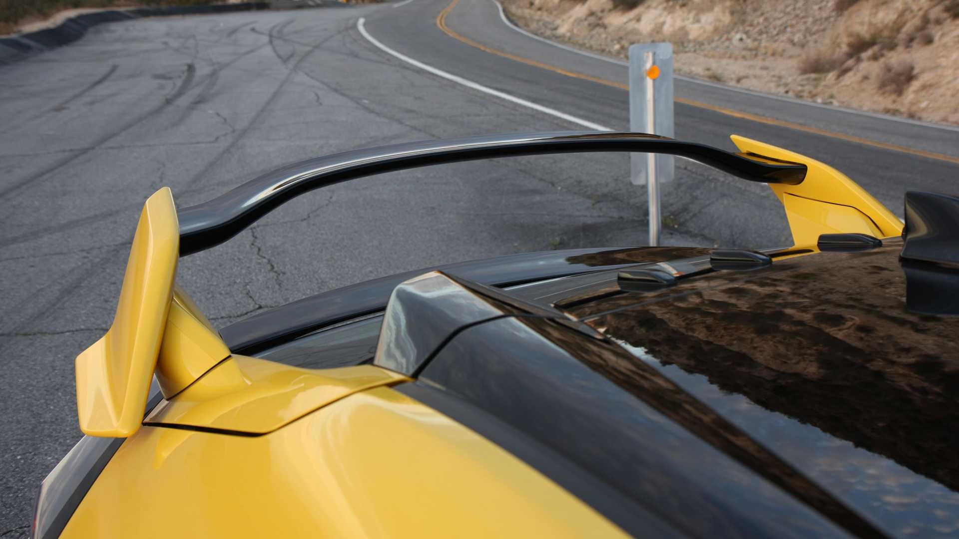 2021 Honda Civic Type R Limited Edition (Color: Sunlight Yellow) Spoiler Wallpapers #21 of 92