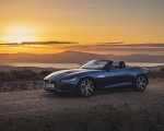 2021 Jaguar F-TYPE P300 Convertible RWD (Color: Bluefire) Front Three-Quarter Wallpapers 150x120 (11)