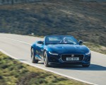 2021 Jaguar F-TYPE P300 Convertible RWD (Color: Bluefire) Front Three-Quarter Wallpapers 150x120 (3)